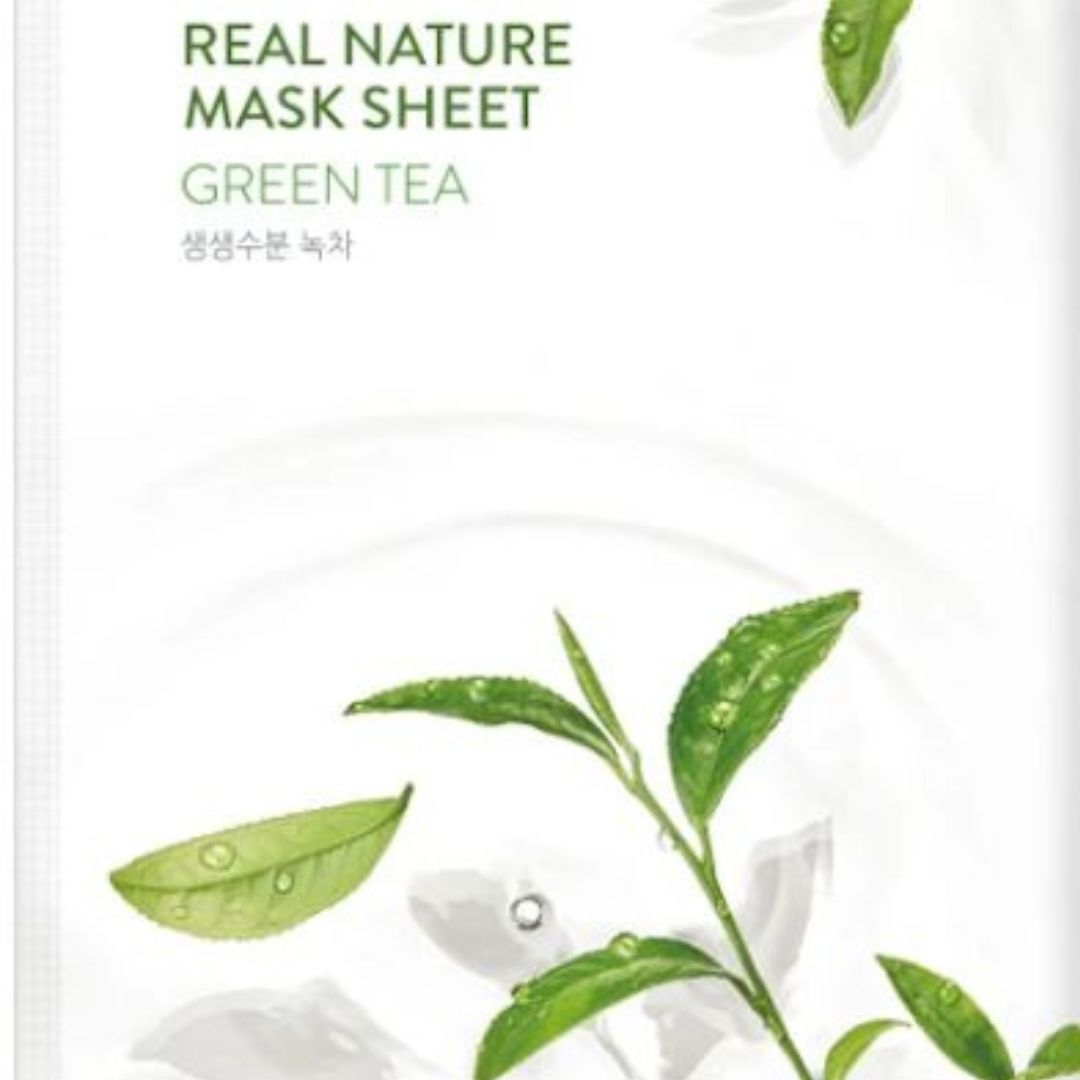 Nature Republic Real Nature Chamomile Mask Sheet 23ml - Calming, Soothing & Deeply Relaxing Face Sheet Mask