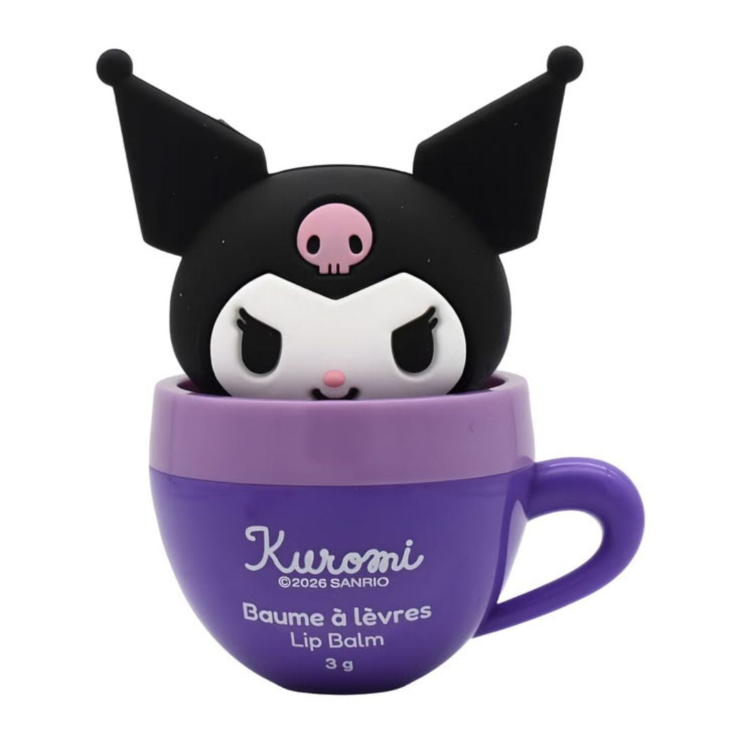 Skater Hello Kitty Lip Balm (Apple Tea Scent) - Deeply Moisturizing & Soothing Sanrio Lip Care Balm