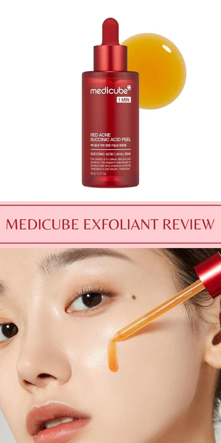 Medicube 21 Acid Wash Off Exfoliant 30ml - Professional Strength AHA BHA PHA Peeling Solution