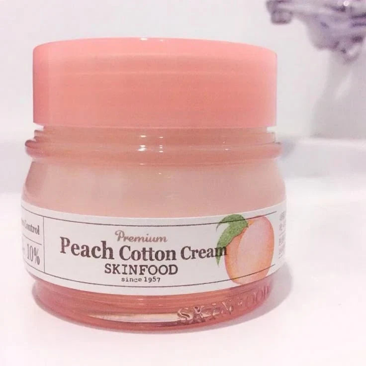 Skinfood Peach Sake Pore Cream - Pore Minimizing & Mattifying Gel Cream