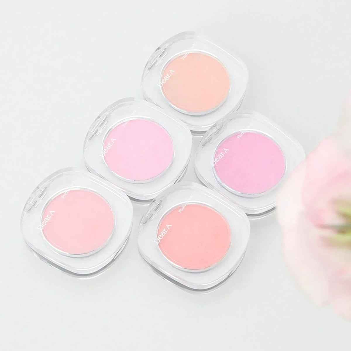 Dear.A Fluffy Blush 05 Coming Up Roses - Soft Matte Powder Blusher