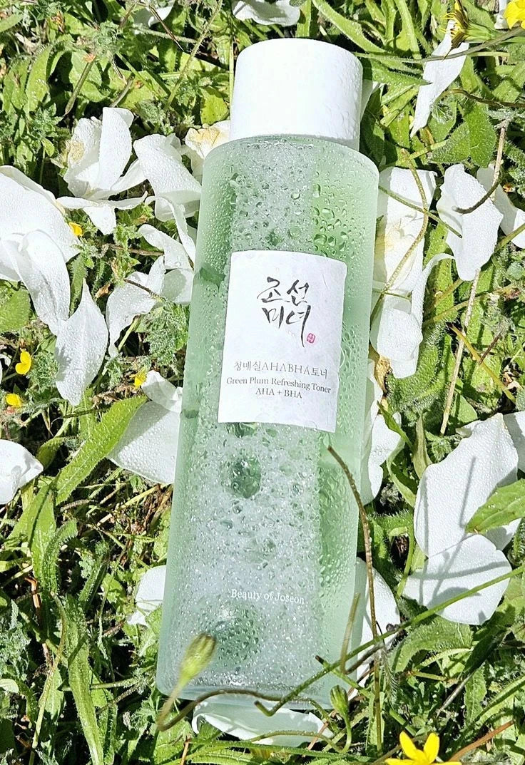 Beauty of Joseon Green Plum Refreshing Toner: AHA + BHA 150ml - Gentle Exfoliating & Skin Smoothing Toner