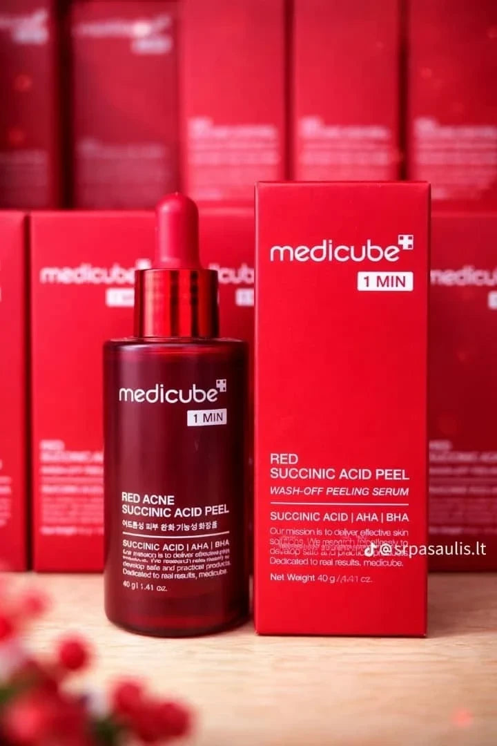 Medicube 21 Acid Wash Off Exfoliant 30ml - Professional Strength AHA BHA PHA Peeling Solution
