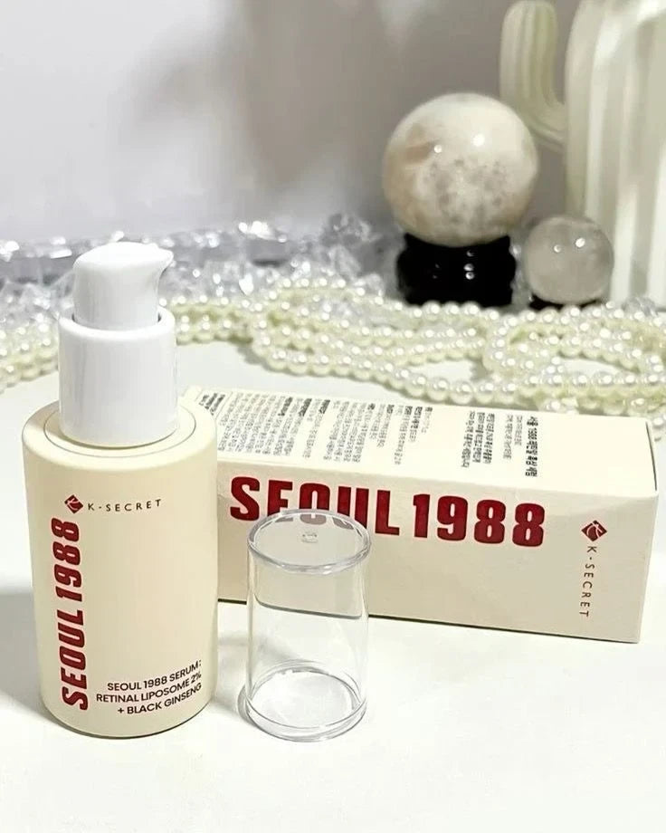 K-Secret Seoul 1988 Advanced Shot Retinal Liposome 2% + Black Rice Serum (30ml) – Anti-Aging & Wrinkle Repair