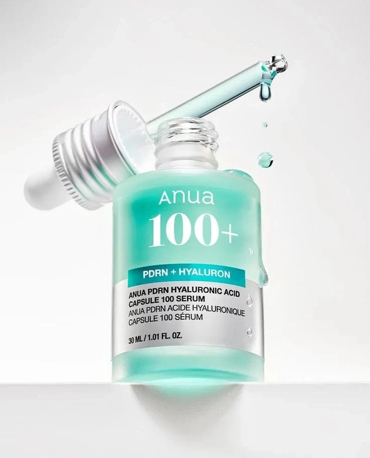 Anua PDRN Hyaluronic Acid Capsule 100 Serum - Deep Hydrating & Skin Repairing Serum