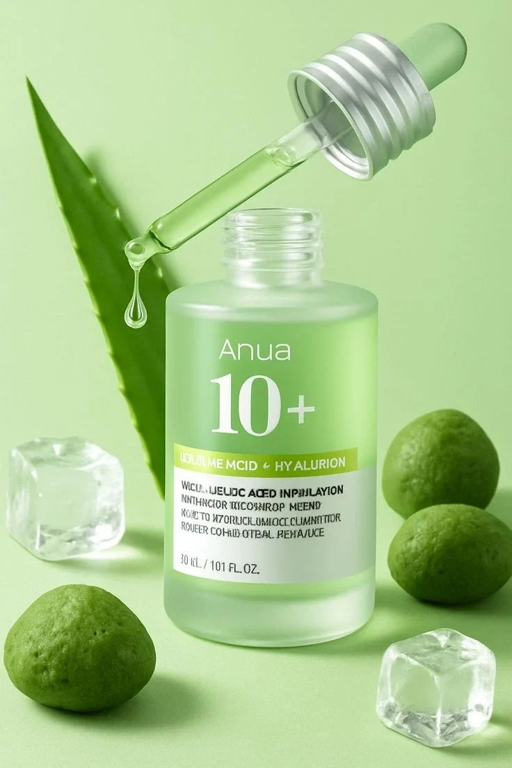 Anua Azelaic Acid 10 + Hyaluron Redness Soothing Serum - Anti-Acne & Brightening Treatment