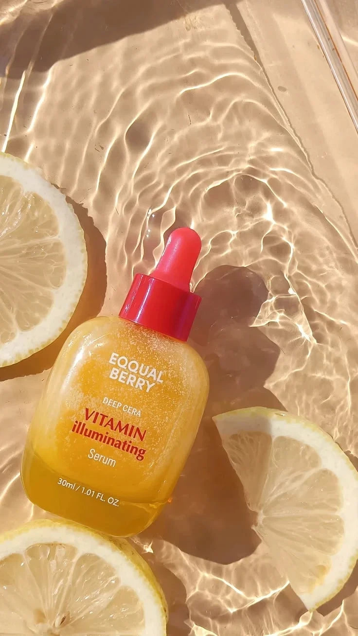 EQQUALBERRY Vitamin Illuminating Serum - Radiant Glowing & Skin Brightening Korean Serum