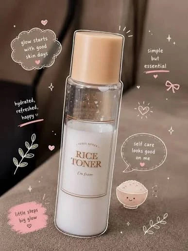 I'm From Rice Toner Mini 30ml - Brightening, Hydrating & Glow-Boosting Korean Milky Toner