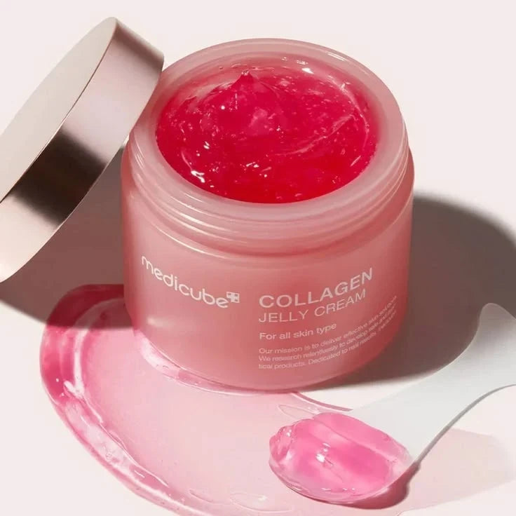 Medicube Collagen Niacinamide Jelly Cream 110ml - Anti-Aging & Glass Skin Glow Moisturizer