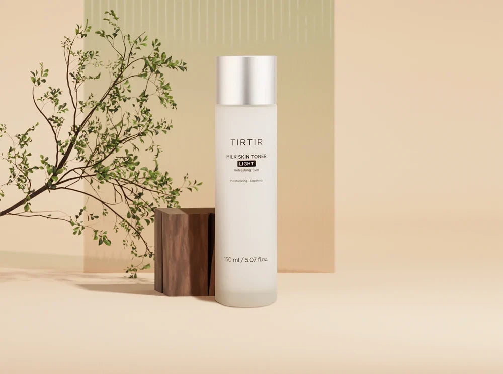 Tirtir Milk Skin Toner Jumbo 300ml - Deeply Hydrating & Brightening Milky Toner for Glass Skin