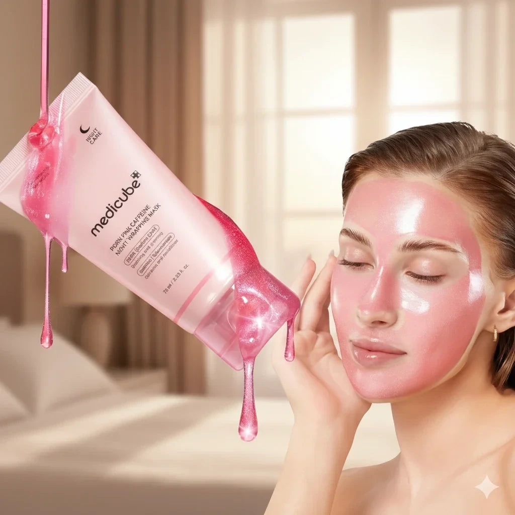 Medicube Collagen Night Wrapping Mask - Overnight Firming & Elasticity Peel-Off Mask