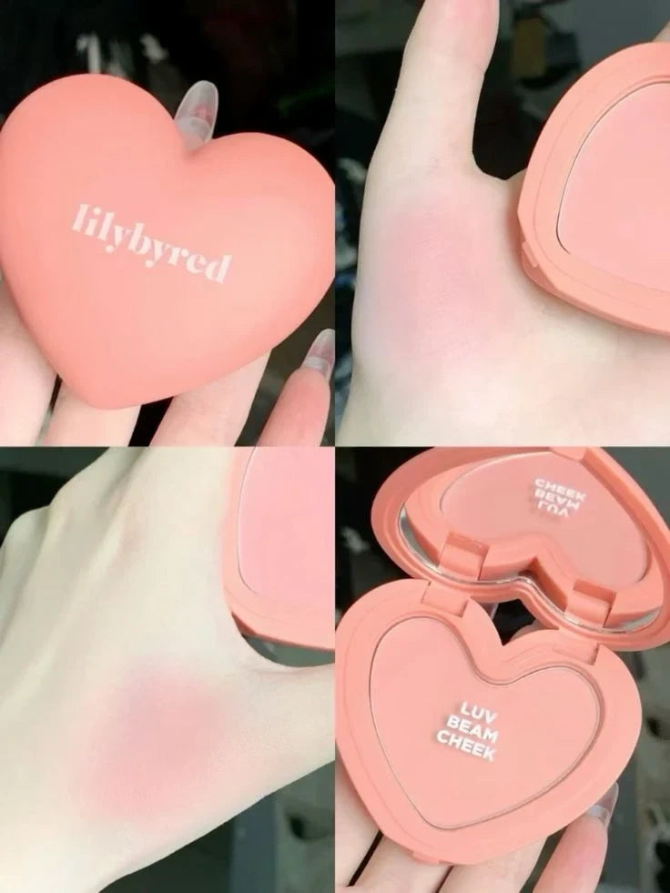 Lilybyred Luv Beam Cheek Balm (04 Heart Attack Red) - Dewy Cream Flush Blush
